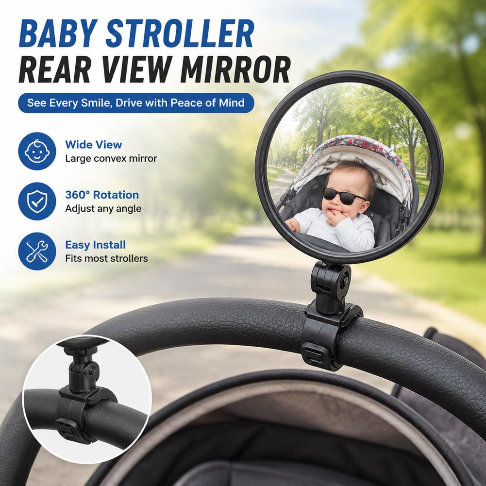Mirror Handlebar Convex - 2 szt. Lusterka rowerowe regulowane na