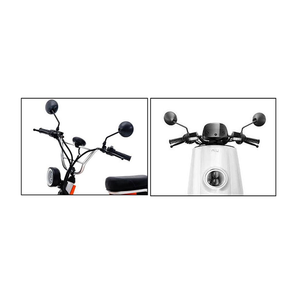 Mirror Handlebar Convex - Uniwersalne lusterka wsteczne motocyklowe 8mm -