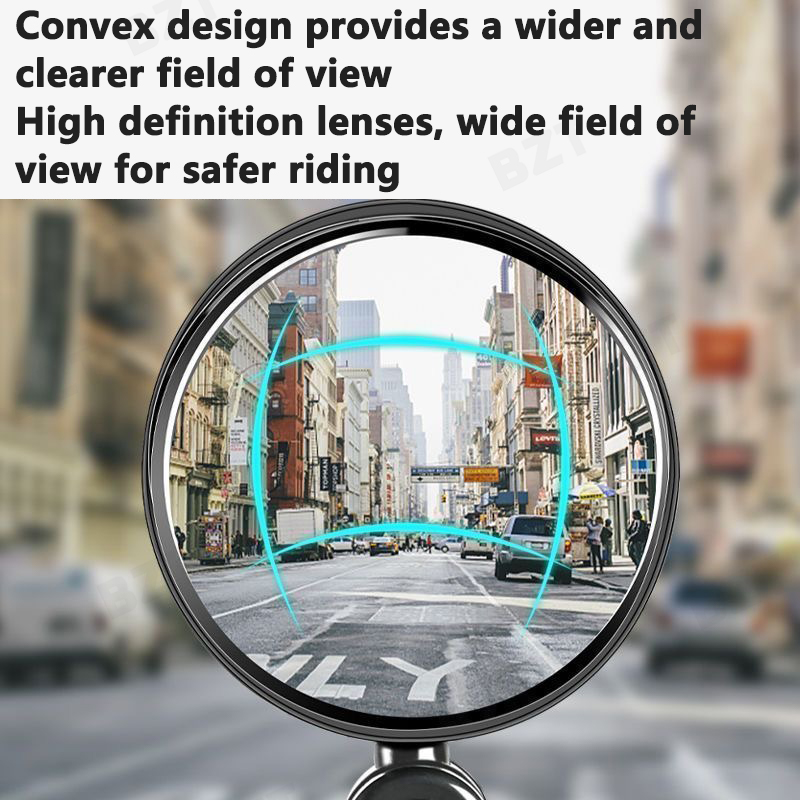 Mirror Handlebar Convex - Uniwersalne lusterka wsteczne na kierownicę do