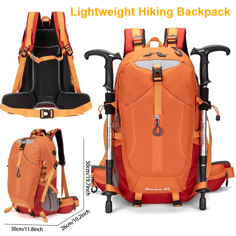 Cycling Commuter Backpack - Wodoodporny plecak turystyczny 40L dla kobiet