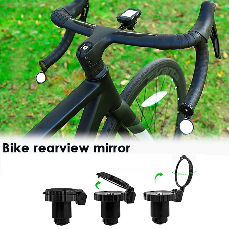 Mirror Handlebar Convex - Lusterko rowerowe na kierownicę, wypukłe, HD,