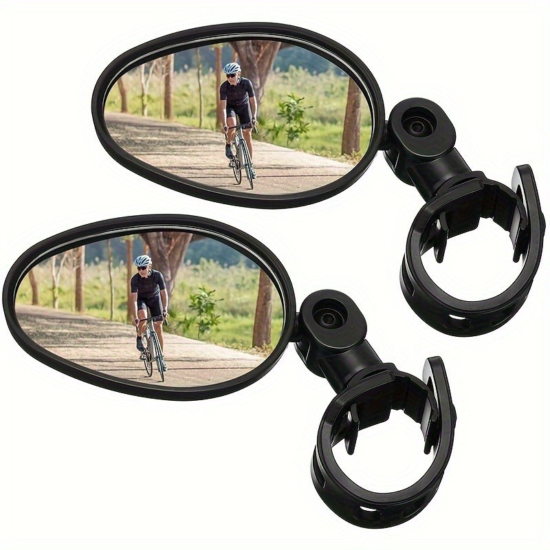 Mirror Handlebar Convex - 1/2 SZT. Lusterka rowerowe, akrylowe, wypukłe,