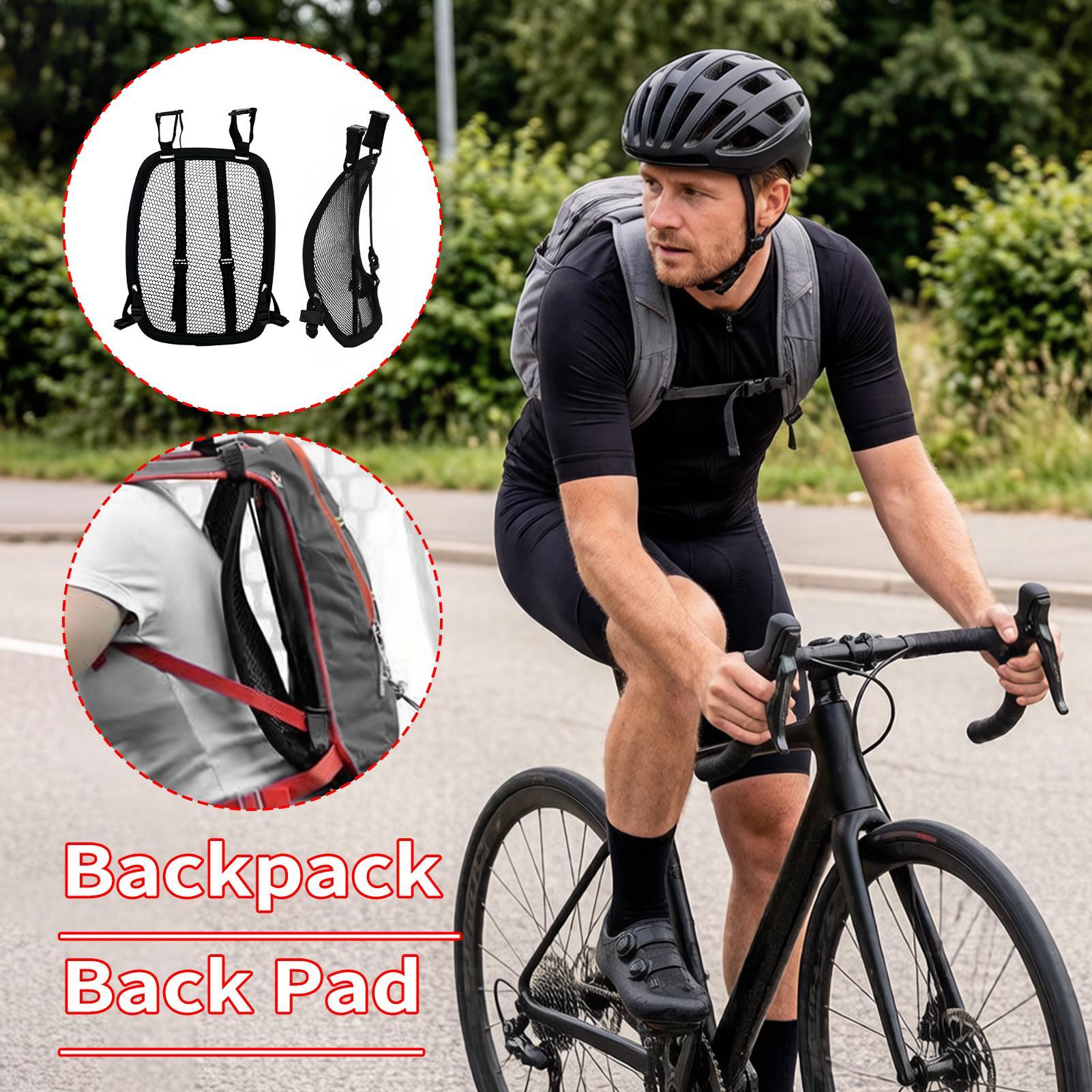 Cycling Commuter Backpack - Uniwersalna Siatka Oddychająca do Plecaka, Regulowana,