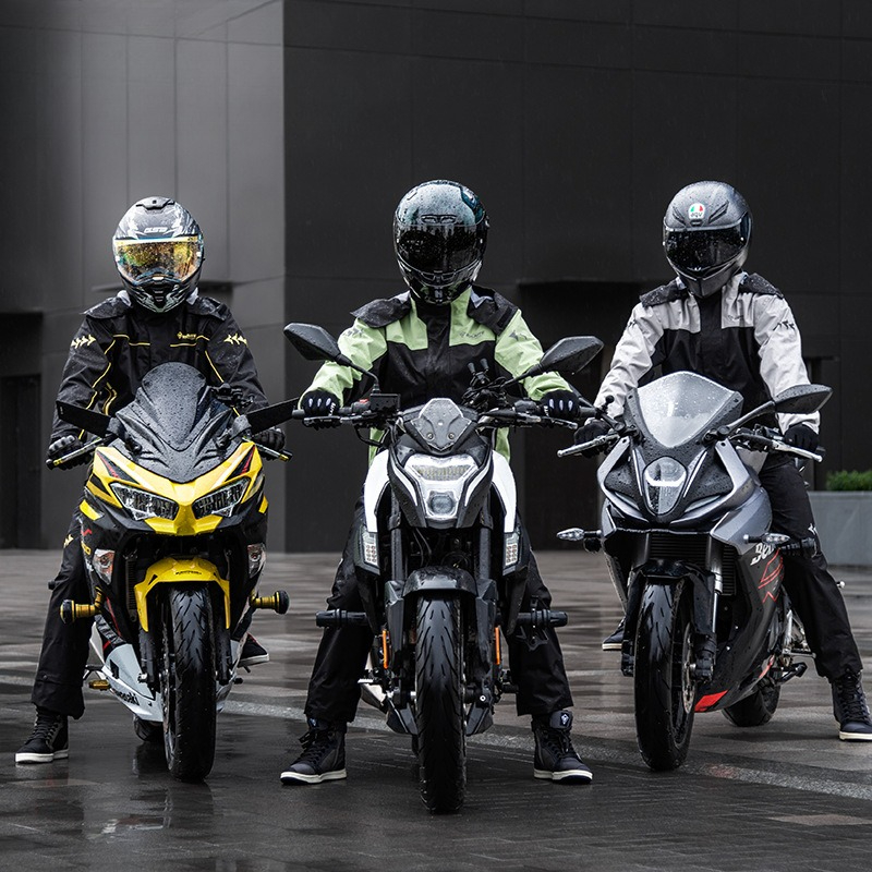 Cycling Commuter Rain Gear - Oxford motocyklowy kombinezon przeciwdeszczowy, wodoodporna kurtka