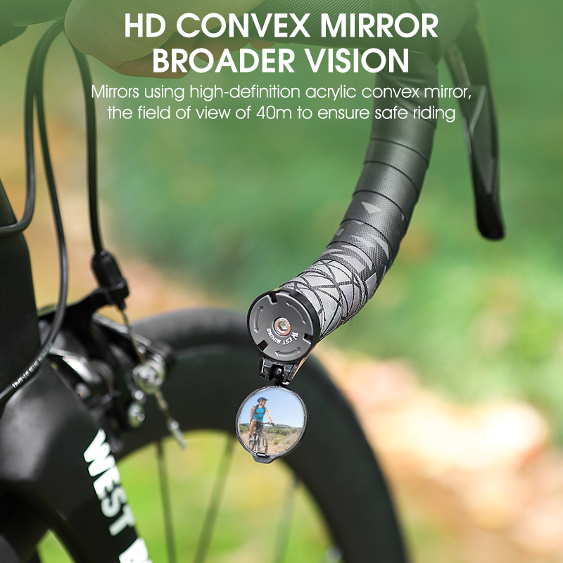Lusterko rowerowe WEST BIKING  – Mirror Handlebar Convex recenzja i cena
