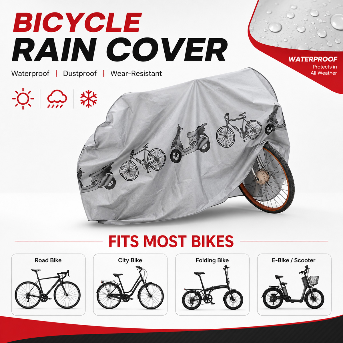 Uniwersalny pokrowiec na rower – Cycling Commuter Bag recenzja i cena