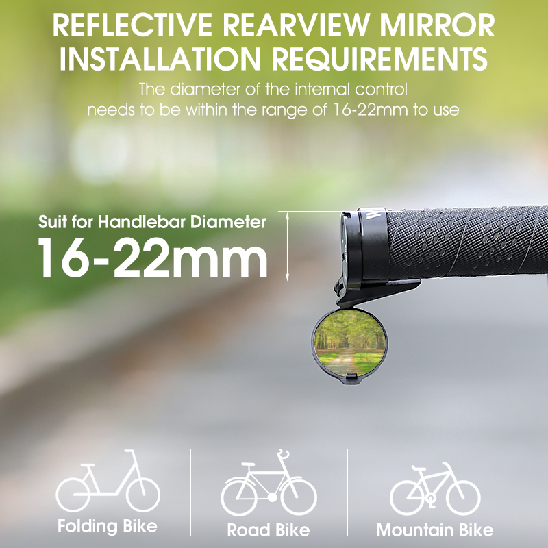 WEST BIKING 2 szt. Lusterka ro – Mirror Handlebar Convex recenzja i cena
