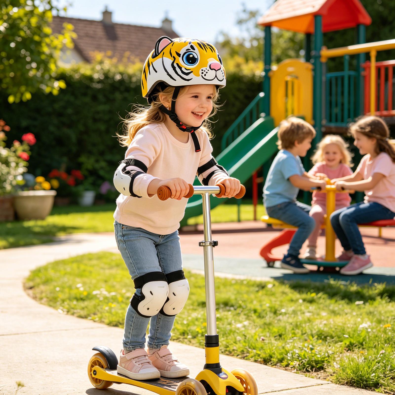 Kask dla dzieci z motywem tygr – Cycling Commute Gear recenzja i cena