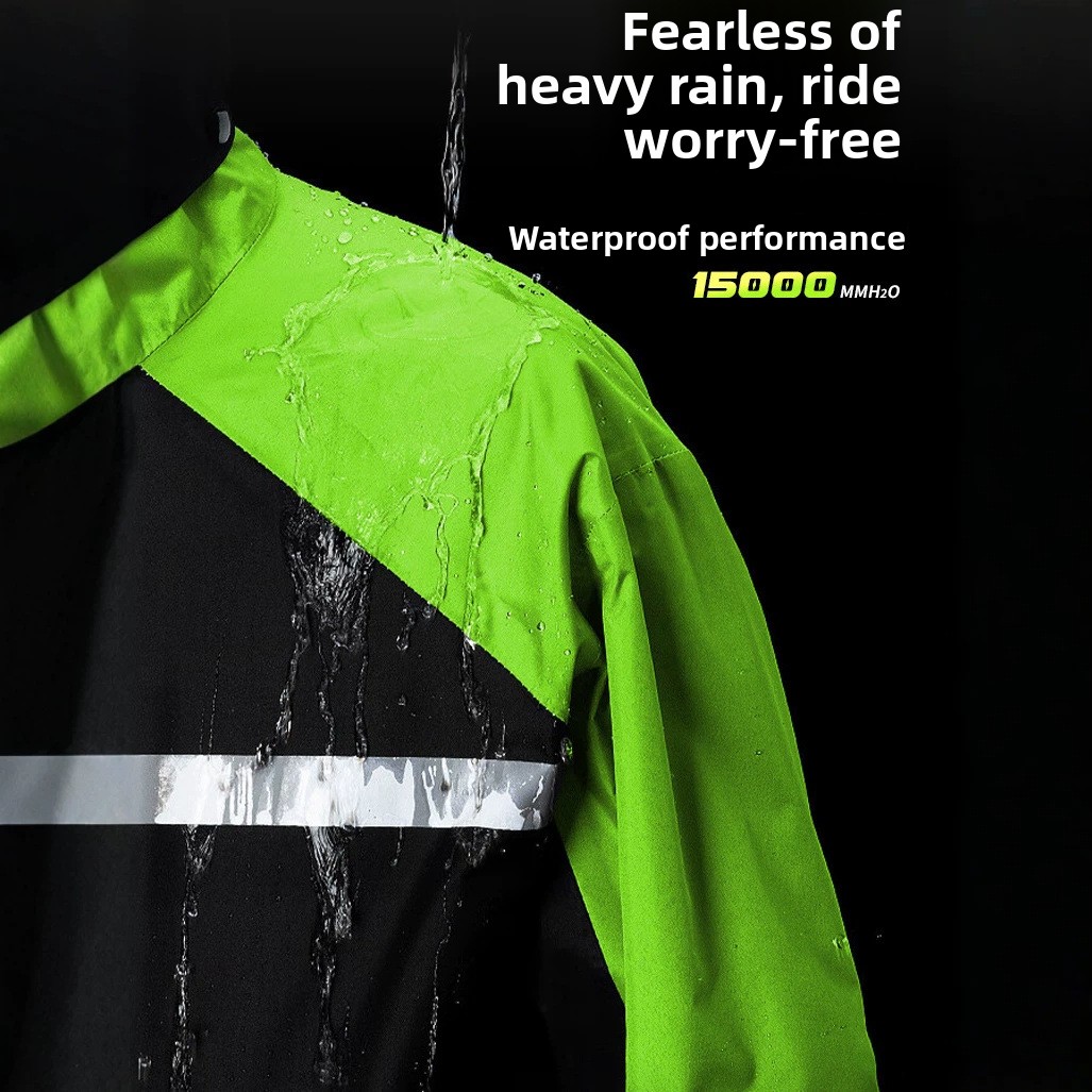Wytrzymały motocyklowy kombine – Cycling Commuter Rain Gear recenzja i cena