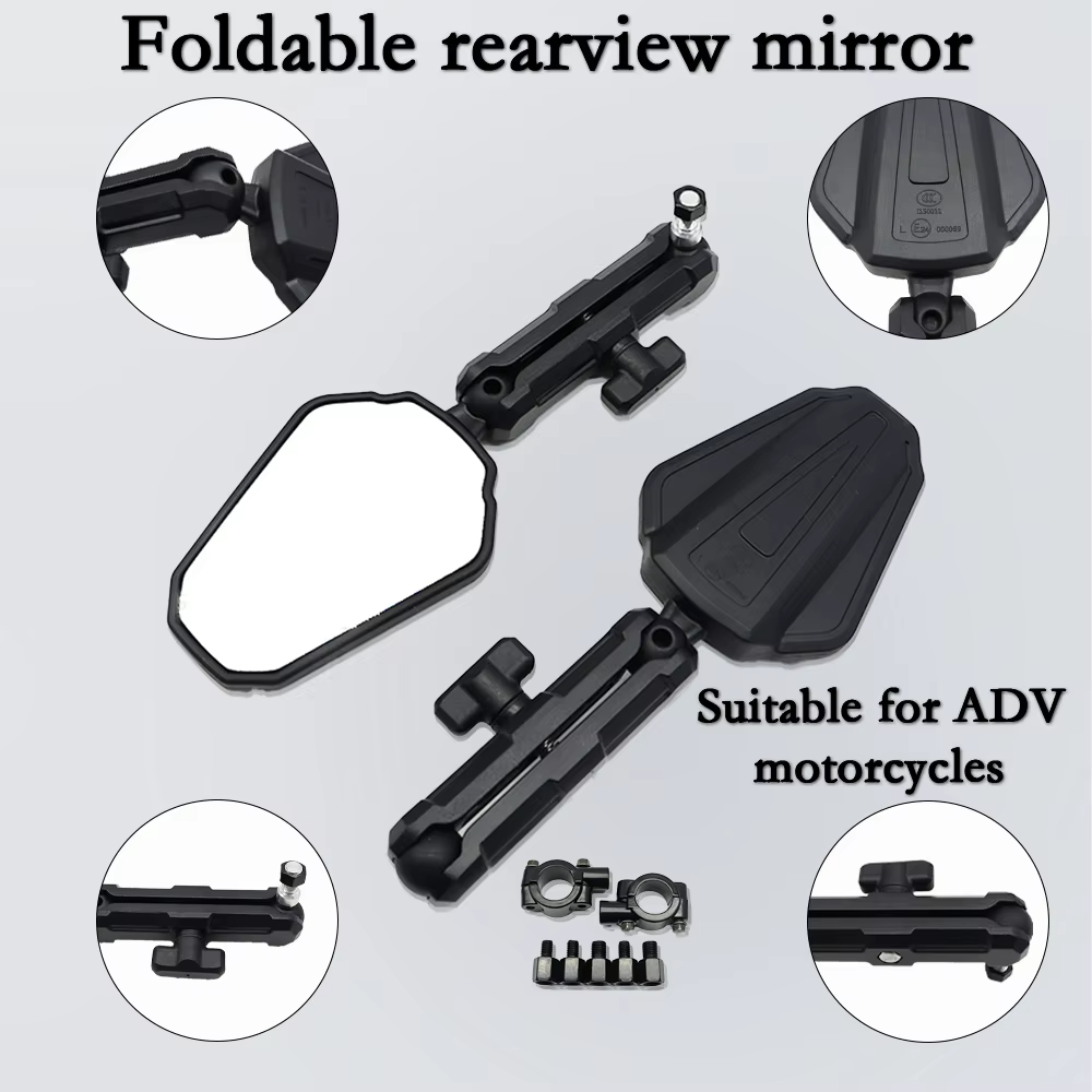 Lusterka boczne motocyklowe wy – Mirror Handlebar Convex recenzja i cena
